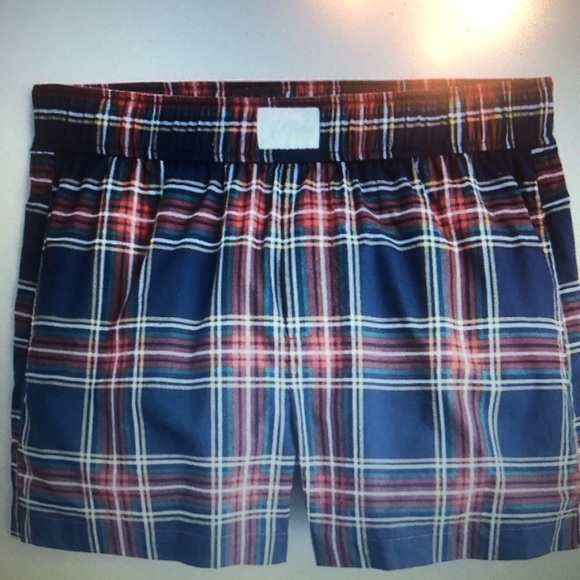 J Crew Cotton Poplin Sleep Shorts in Stewart Plaid S - Picture 5 of 7